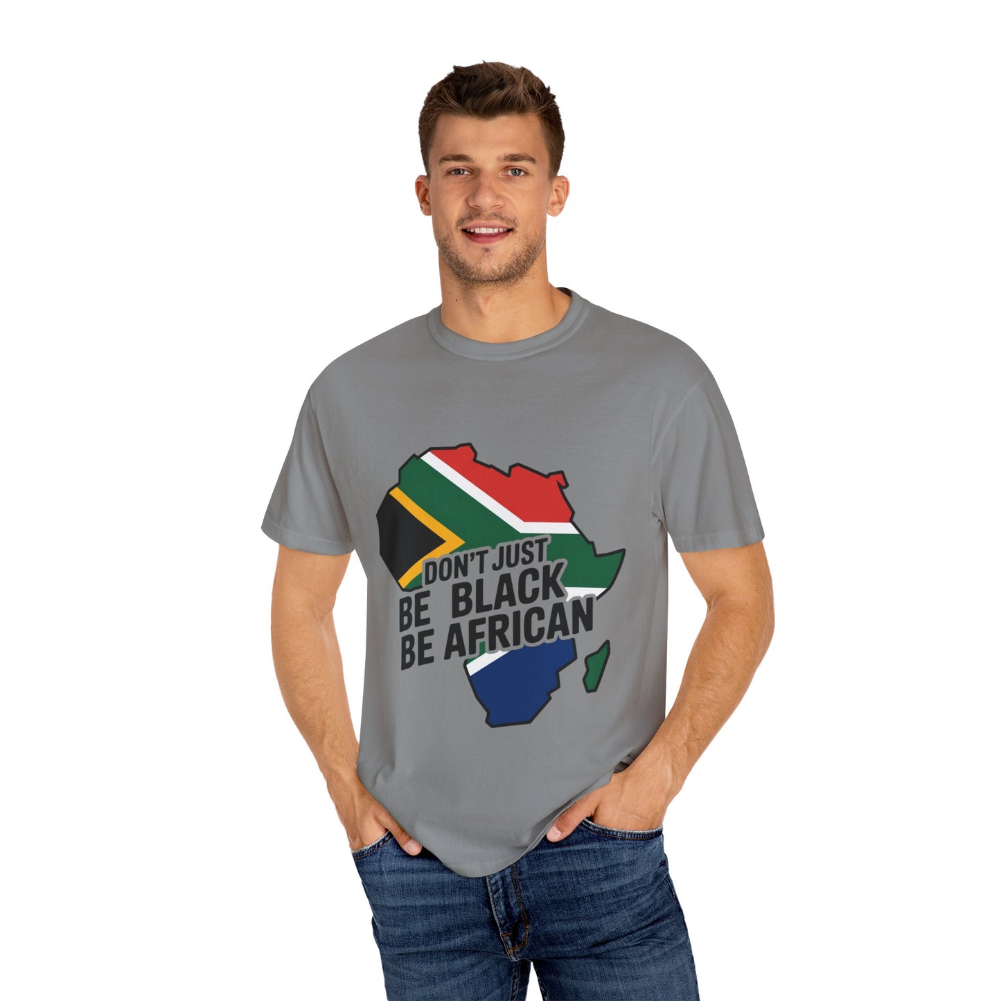 African Pride T-Shirt, Unisex Garment-Dyed Tee, Heritage Apparel, Afrocentric Fashion, Cultural Statement Shirt