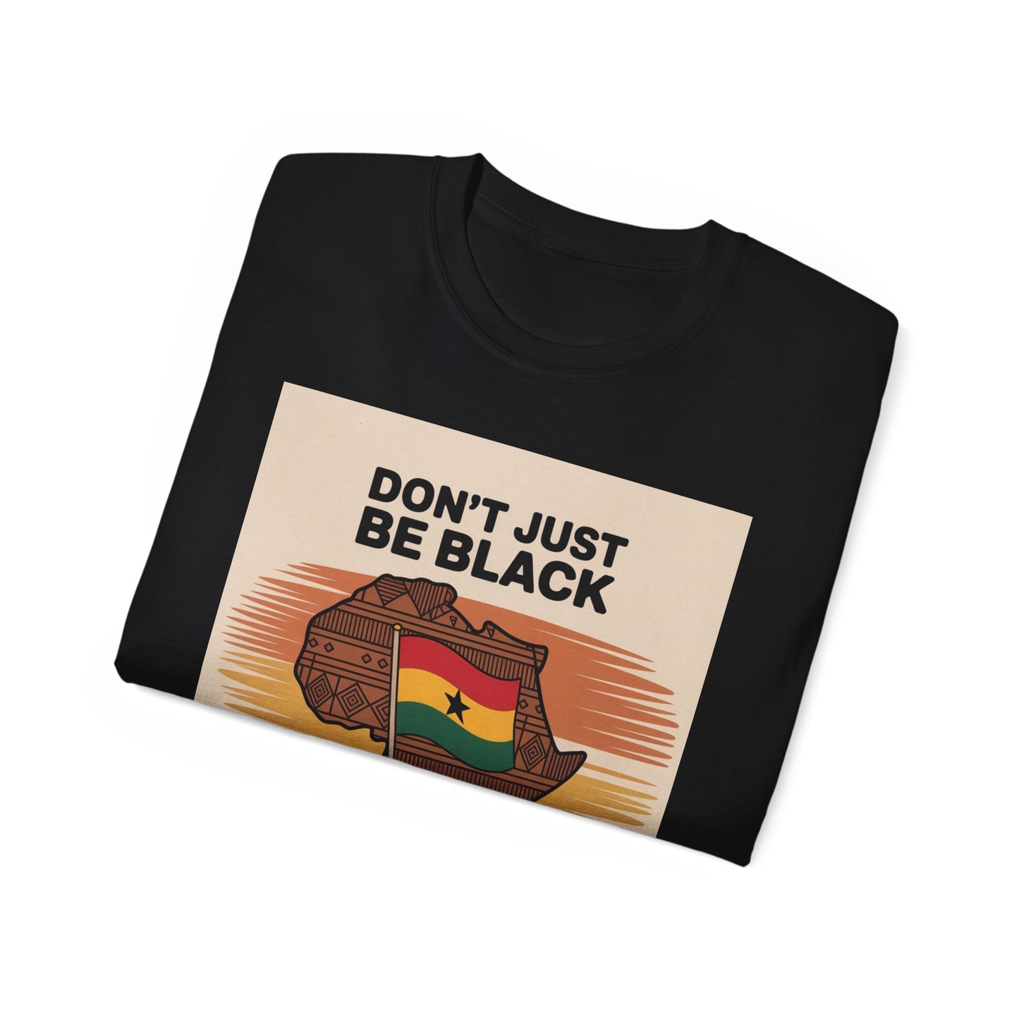 Empowering African Pride Tee, Unisex Cotton Shirt, African Heritage Gift, Black History Month Apparel, Cultural Statement Tee