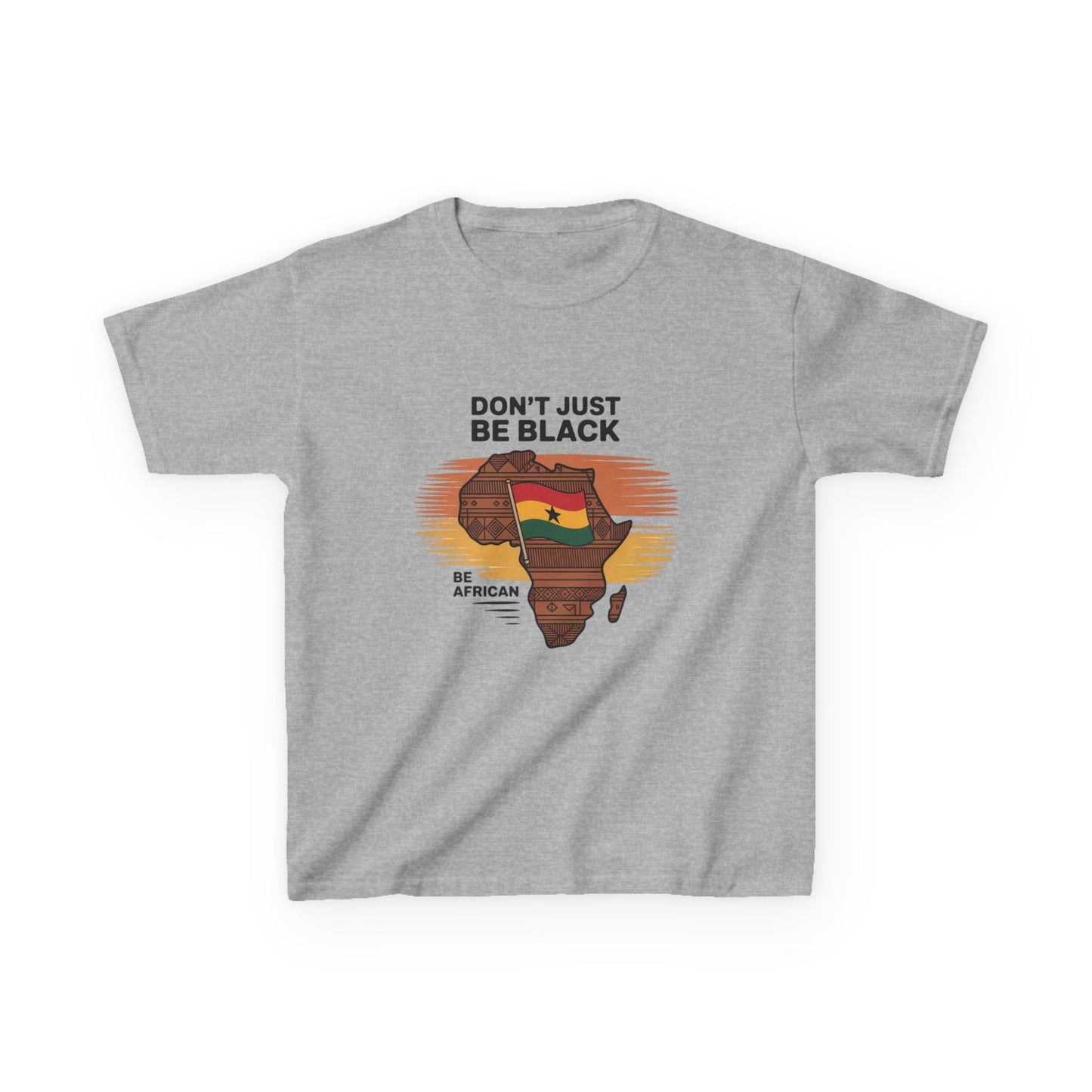 Kids Cultural Pride Tee, Inspirational Kids T-Shirt, African Heritage Shirt, Kids Identity Shirt, Be African Tee, Gift for Young Activists