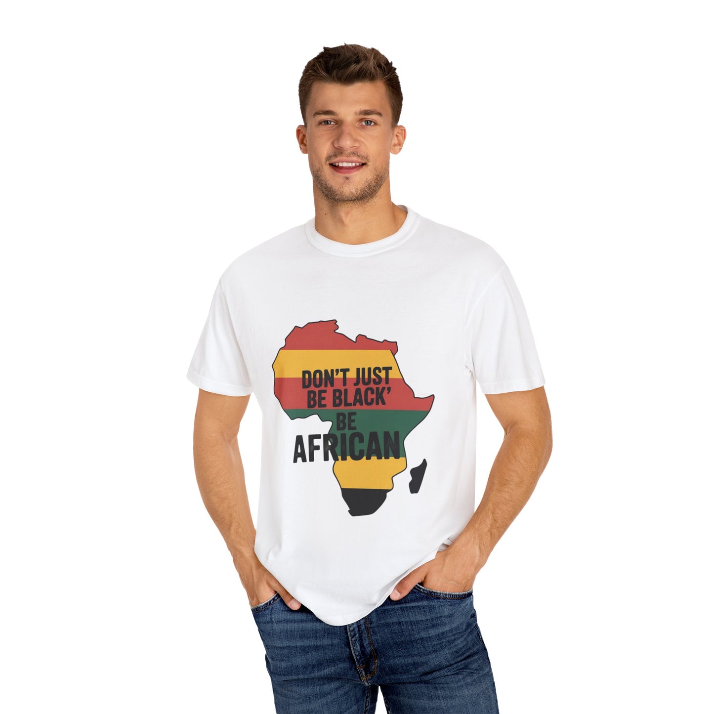 Pride and Identity T-Shirt, African Heritage Tee, Unisex Graphic Tee, Cultural Awareness Apparel, Black History Month Shirt, Statement [...]