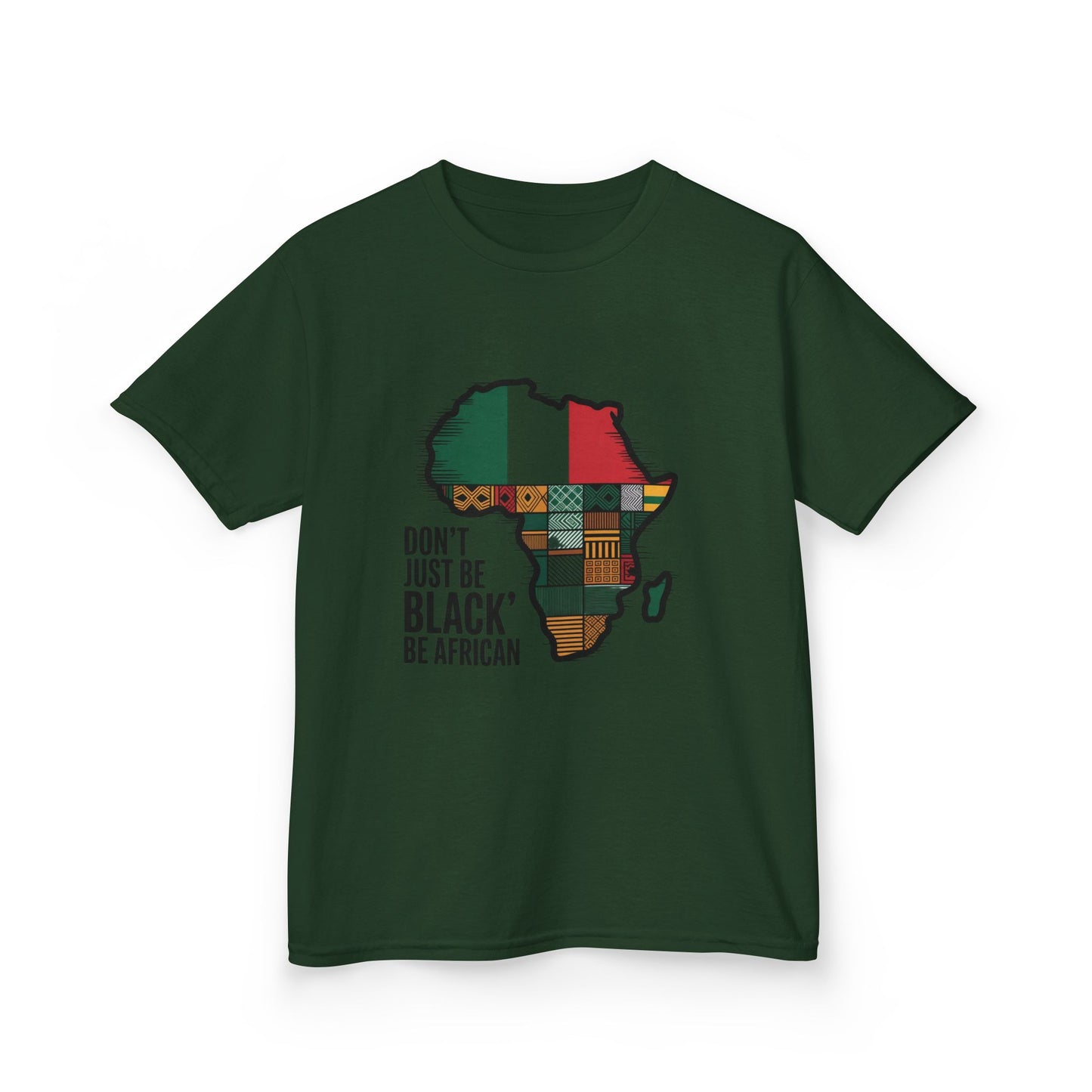 Cultural Pride Kids Tee, Kids T-Shirt, Youth Cotton Shirt, African Heritage Apparel, Unique Gift for Kids