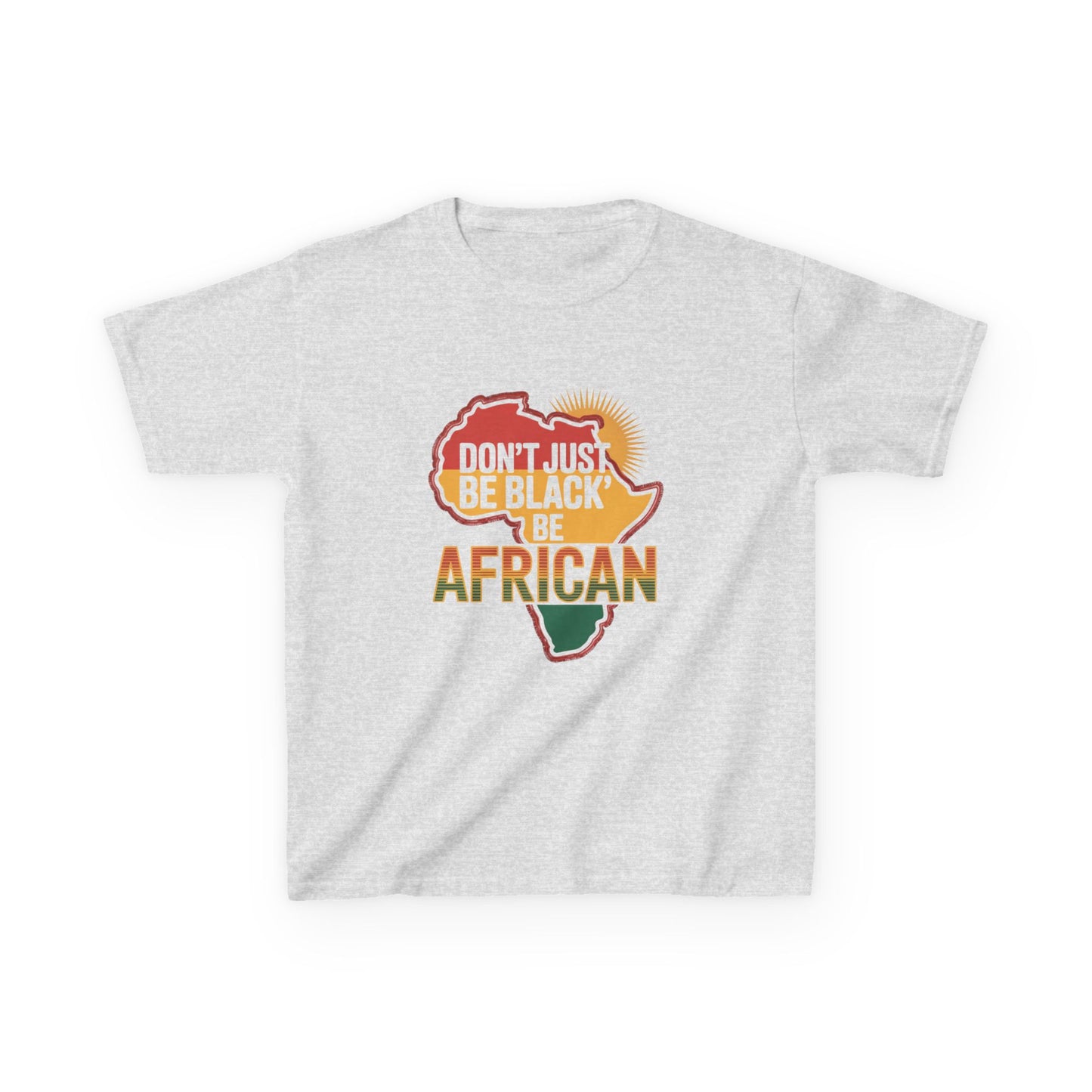 Kids African Heritage Tee - Celebrate Culture, Black History Month, Gifts for Kids, African Pride, Fun Kids T-Shirt
