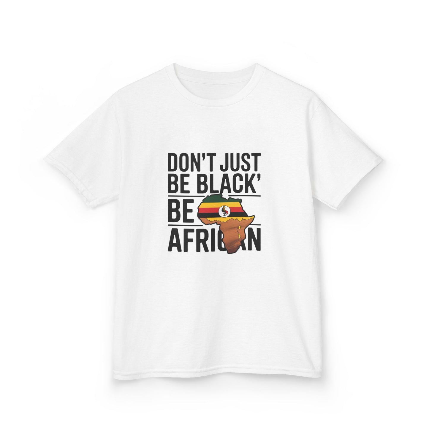 Empowering Kids' Tee: Be African Statement Shirt, Youth Activism Top, Unique Gift for Black History Month, Cultural Pride Apparel, [...]