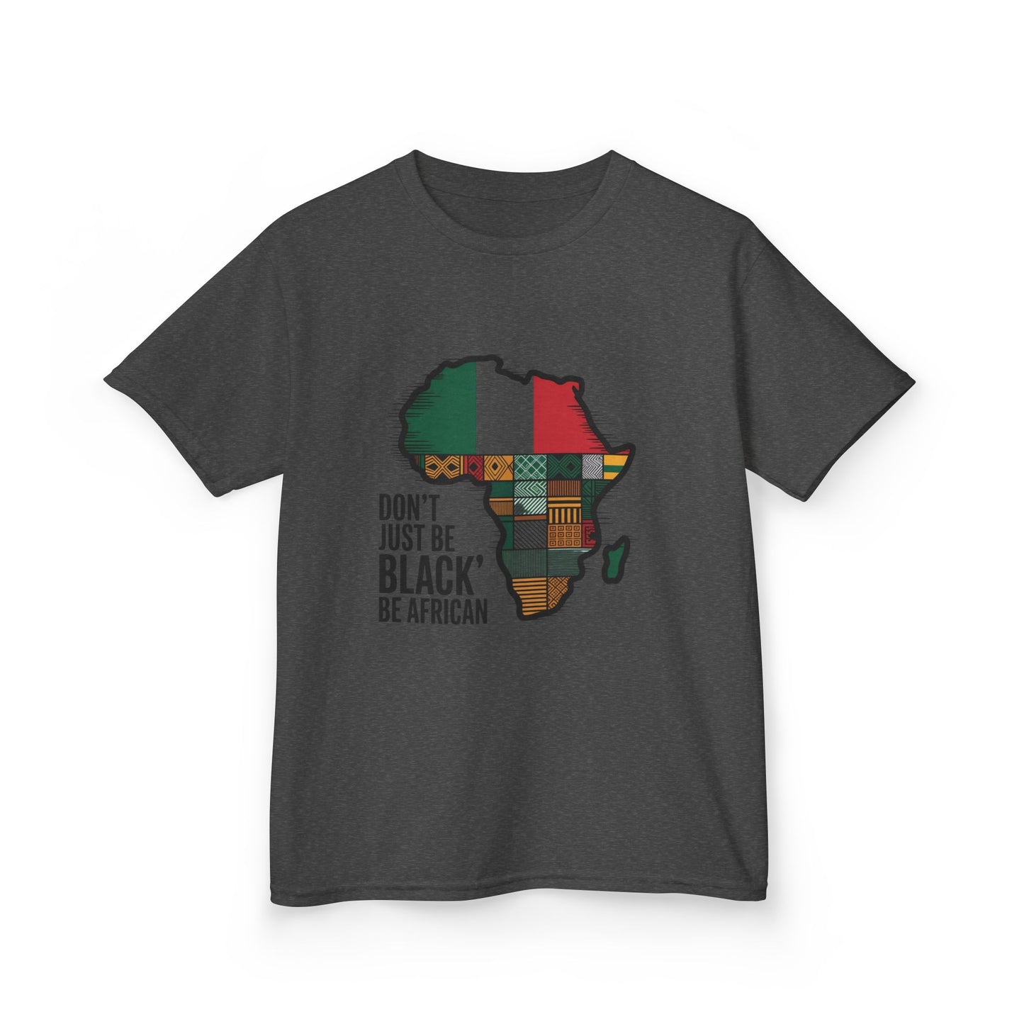 Cultural Pride Kids Tee, Kids T-Shirt, Youth Cotton Shirt, African Heritage Apparel, Unique Gift for Kids