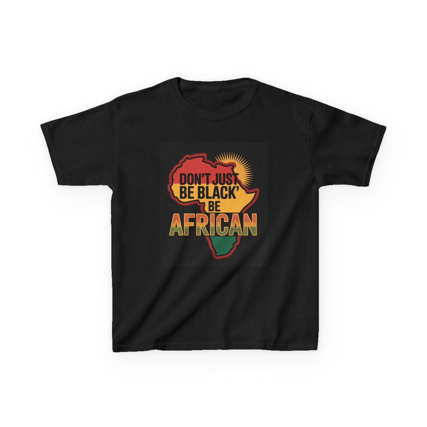 Kids African Pride Tee, Cultural Tee, Black History Month Gift, Stylish Youth Shirt, Empowerment Top, Educational Apparel