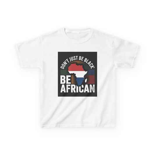 Empowering Kids Tee, Celebrate Heritage T-Shirt, African Pride Shirt, Unisex Kids Clothing, Cultural Awareness Apparel