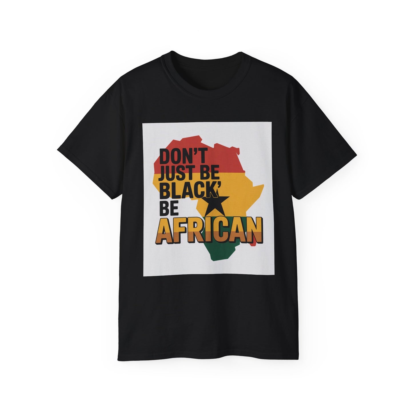 African Pride Unisex Tee - Celebrate Culture, Black History Month, Ethnic Heritage, Trendy Graphic Shirt, Gift for Activists
