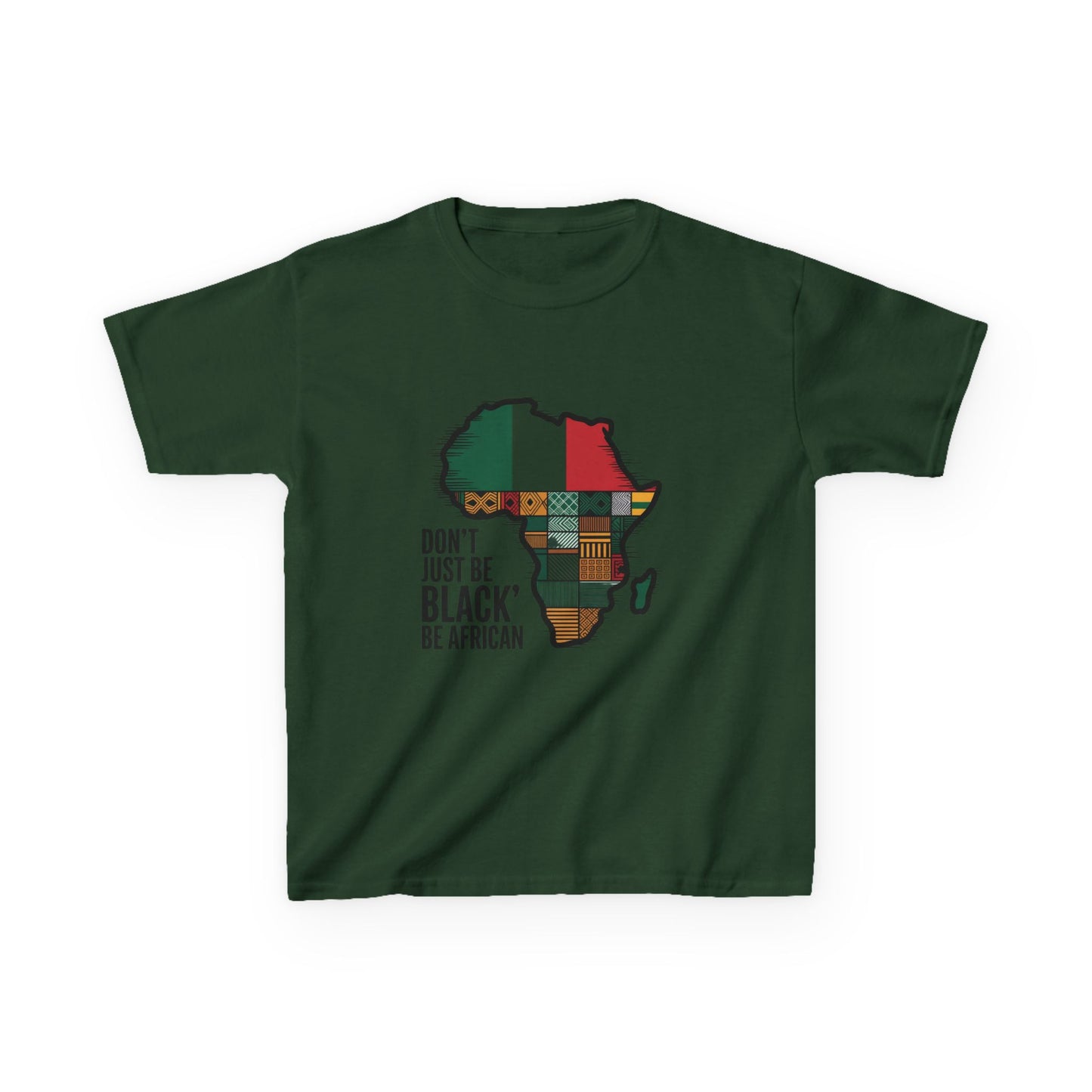 Cultural Pride Kids Tee, Kids T-Shirt, Youth Cotton Shirt, African Heritage Apparel, Unique Gift for Kids
