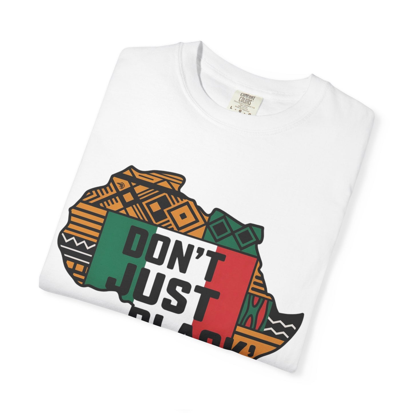 Cultural Pride T-Shirt - Unisex Garment-Dyed Tee, African Heritage Shirt, Identity Apparel, Eco-Friendly Fashion, Statement Tee