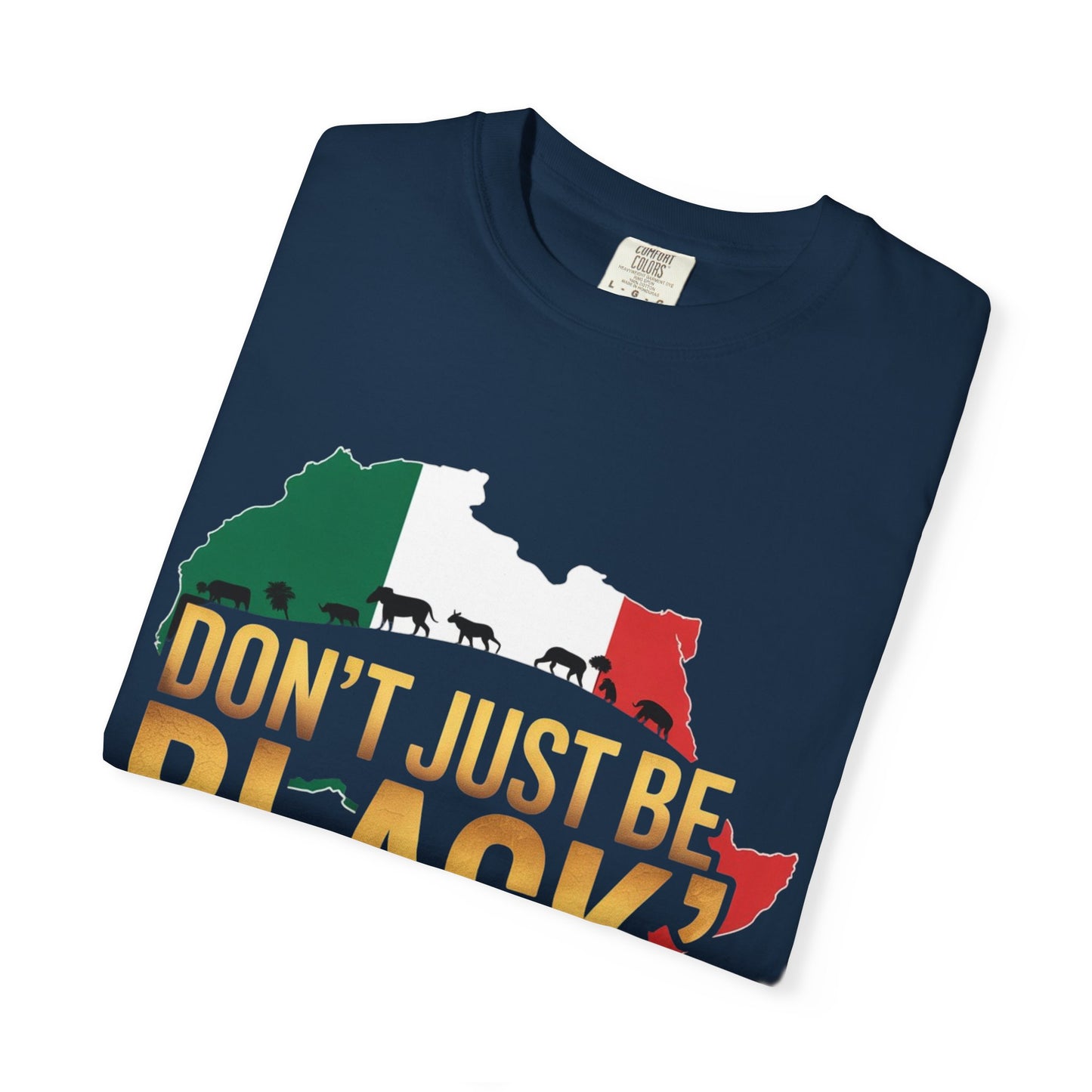 African Pride T-Shirt - Celebrate Heritage, Unisex Garment-Dyed Tee, Unique African Apparel, Statement Shirt, Gifts for Culture Lovers