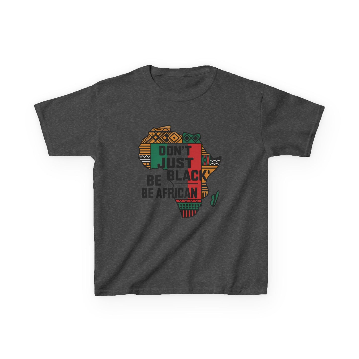 African Pride Kids Tee, Cultural Heritage Shirt, Black History Apparel, Fun Gift for Kids, Celebration of Diversity