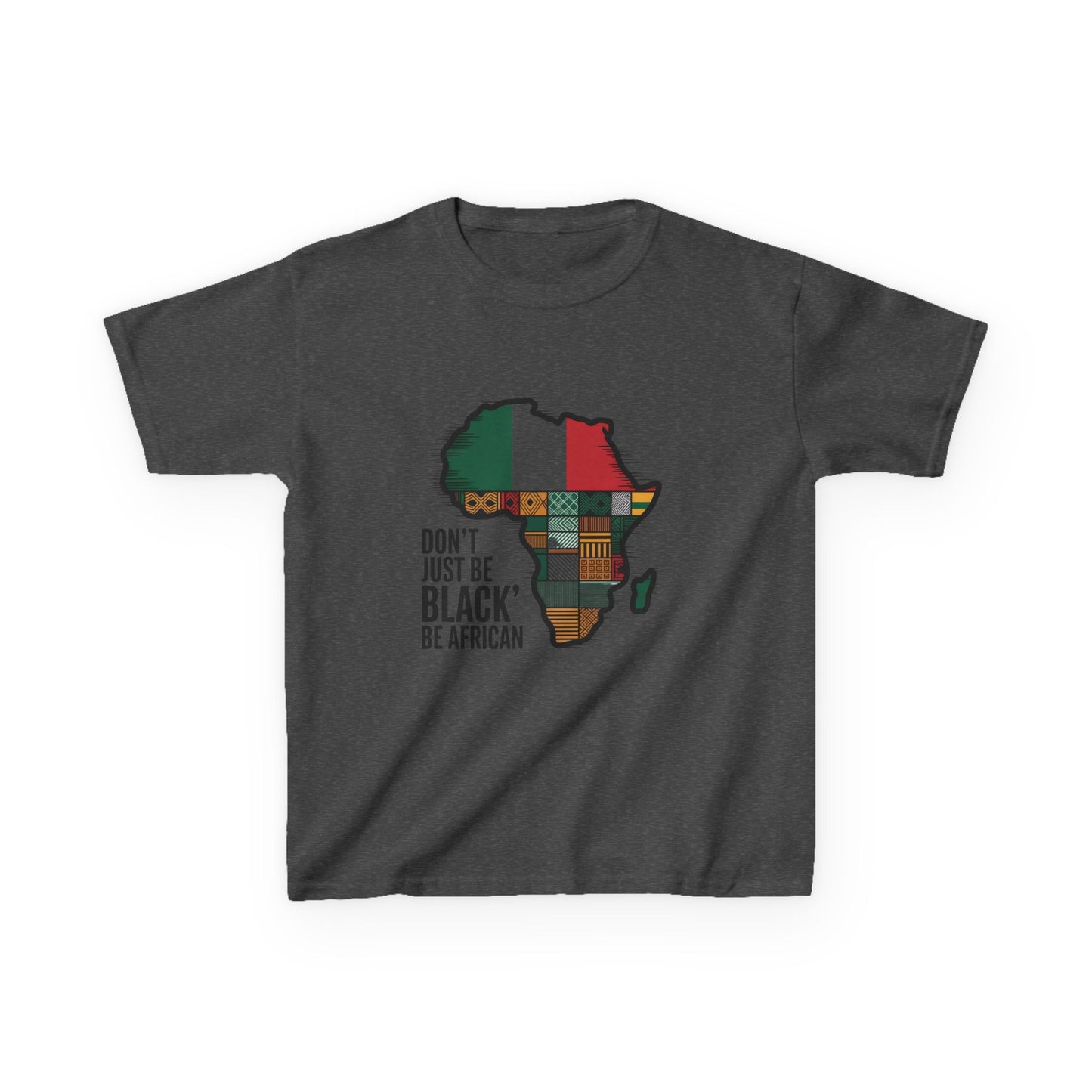 Cultural Pride Kids Tee, Kids T-Shirt, Youth Cotton Shirt, African Heritage Apparel, Unique Gift for Kids