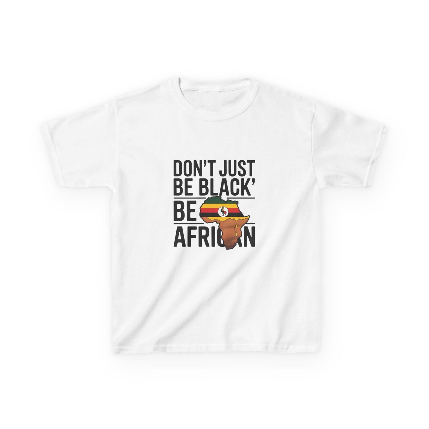 Empowering Kids' Tee: Be African Statement Shirt, Youth Activism Top, Unique Gift for Black History Month, Cultural Pride Apparel, [...]