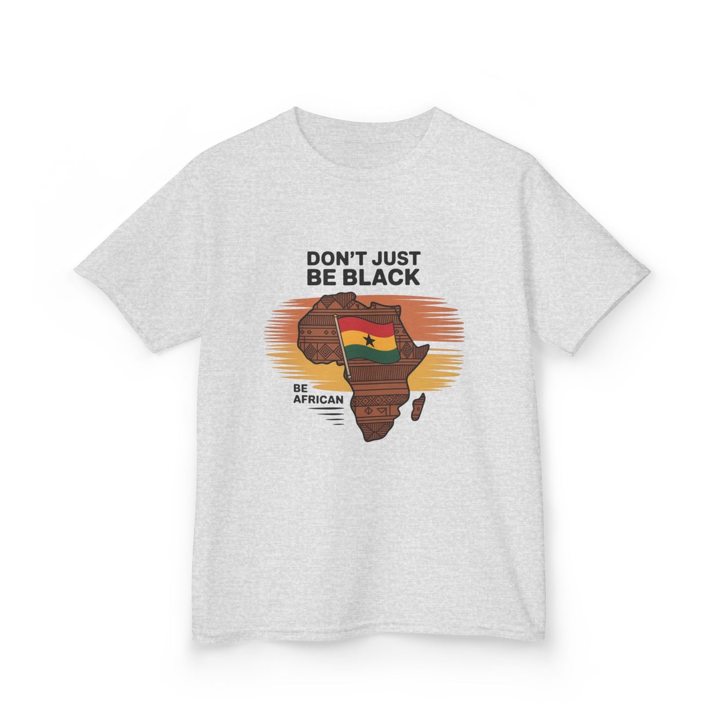 Kids Cultural Pride Tee, Inspirational Kids T-Shirt, African Heritage Shirt, Kids Identity Shirt, Be African Tee, Gift for Young Activists