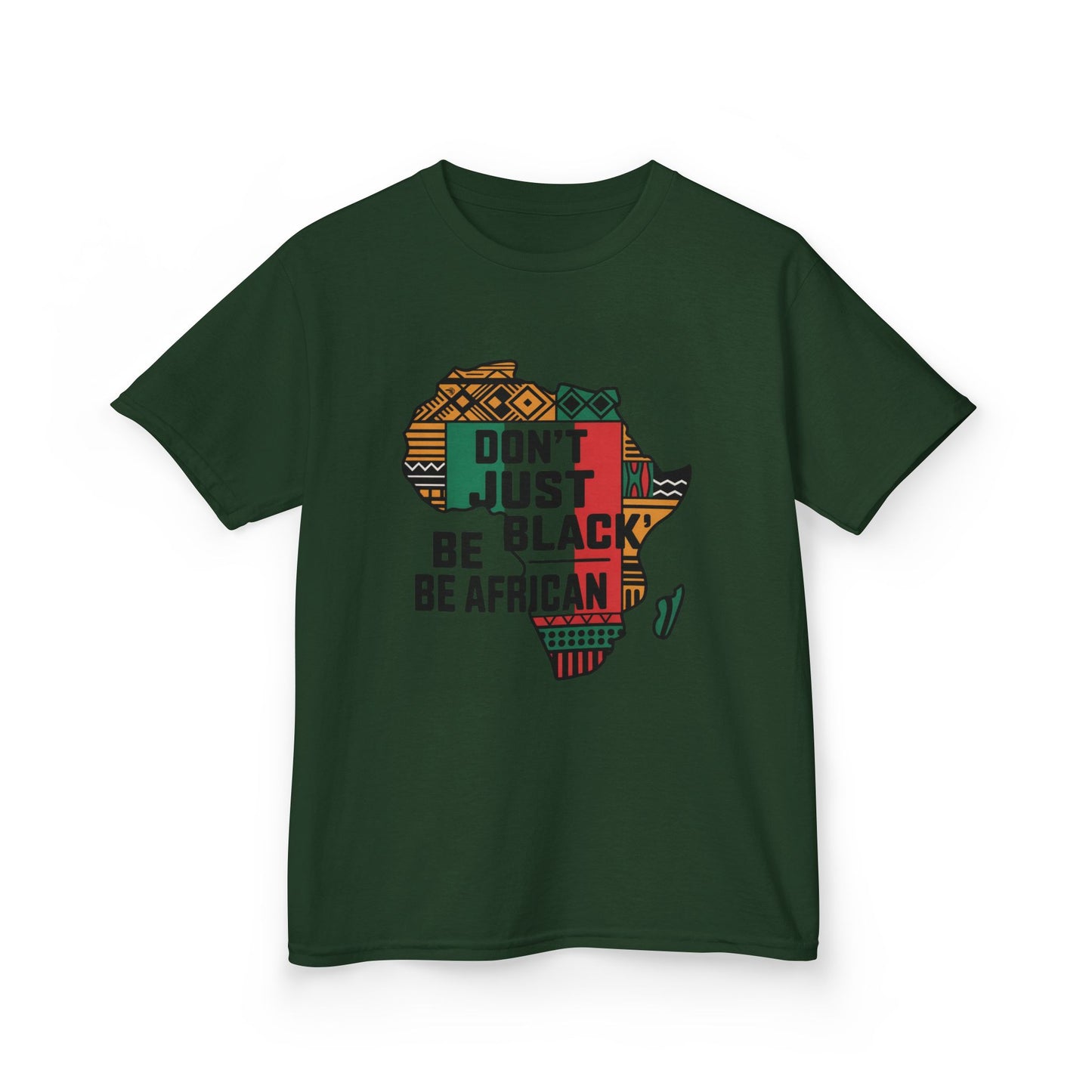 African Pride Kids Tee, Cultural Heritage Shirt, Black History Apparel, Fun Gift for Kids, Celebration of Diversity