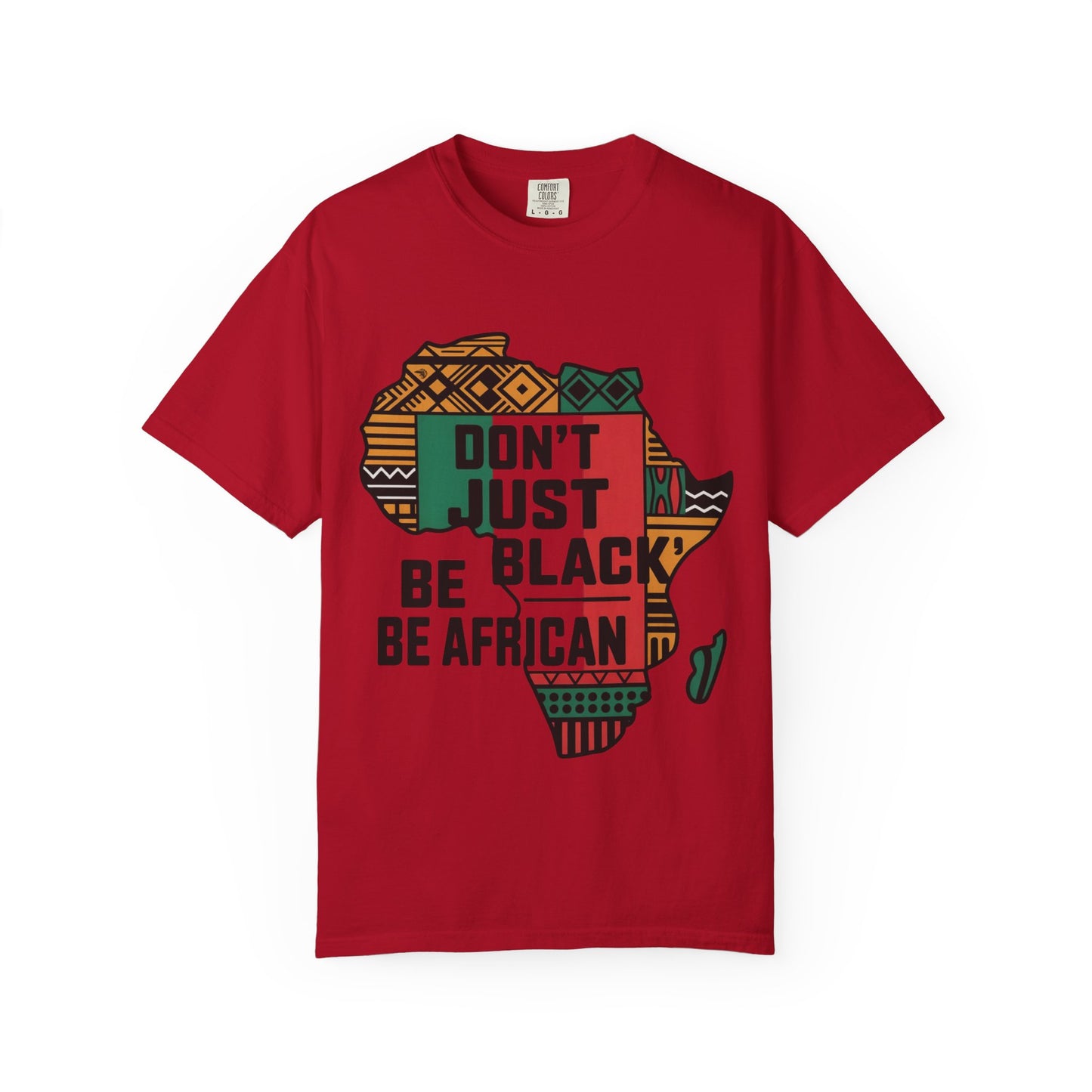 Cultural Pride T-Shirt - Unisex Garment-Dyed Tee, African Heritage Shirt, Identity Apparel, Eco-Friendly Fashion, Statement Tee