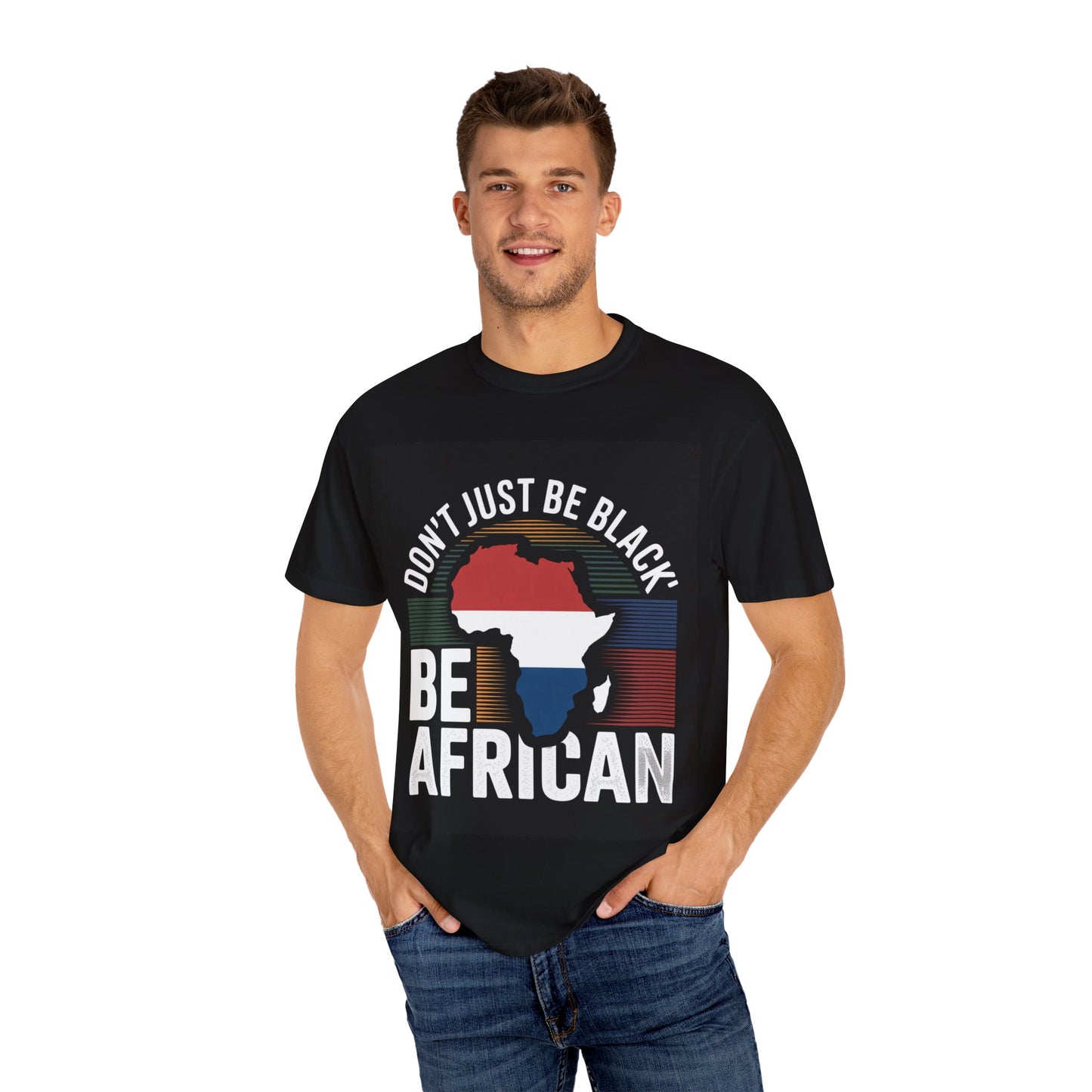 Bold African Pride T-Shirt, Casual Tee, Statement Shirt, Gift for Activists, Cultural Apparel
