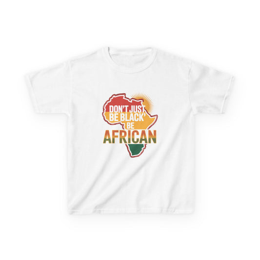 Kids African Heritage Tee - Celebrate Culture, Black History Month, Gifts for Kids, African Pride, Fun Kids T-Shirt