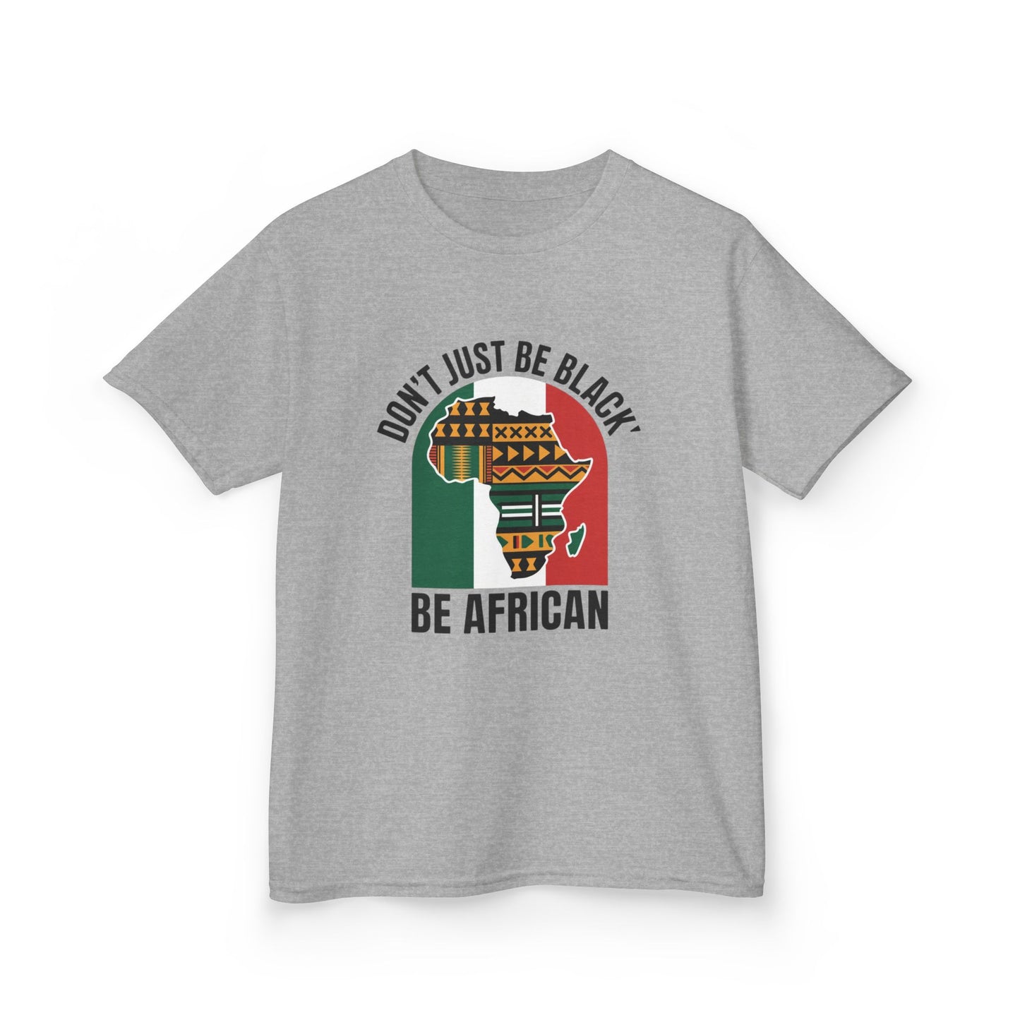 African Heritage Kids Tee, Celebrate Diversity, African Culture, Black History Month, Kids Gift, Unisex Cotton Shirt, Youth Apparel