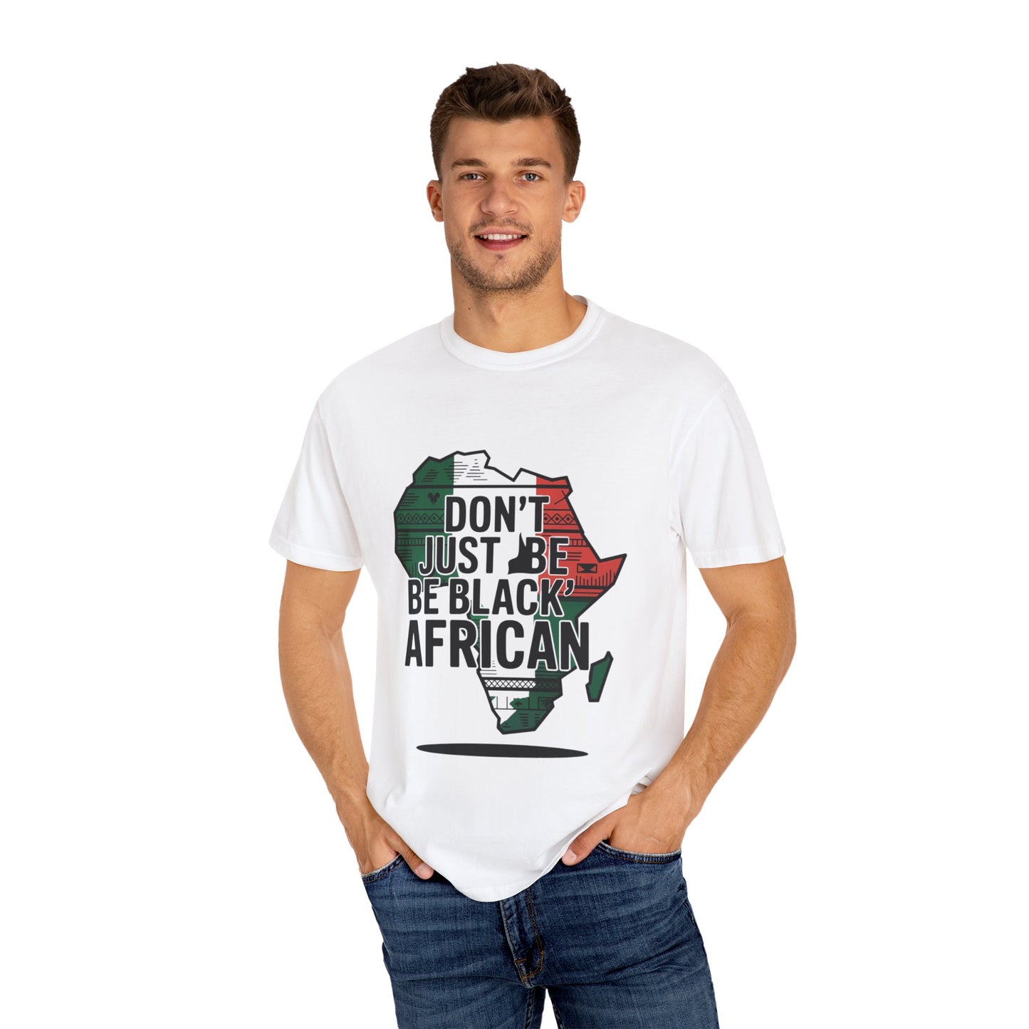 Proud African Identity T-shirt - Celebrate Heritage, Gifts for Activists, Statement Apparel, Cultural Pride, Unisex Fashion