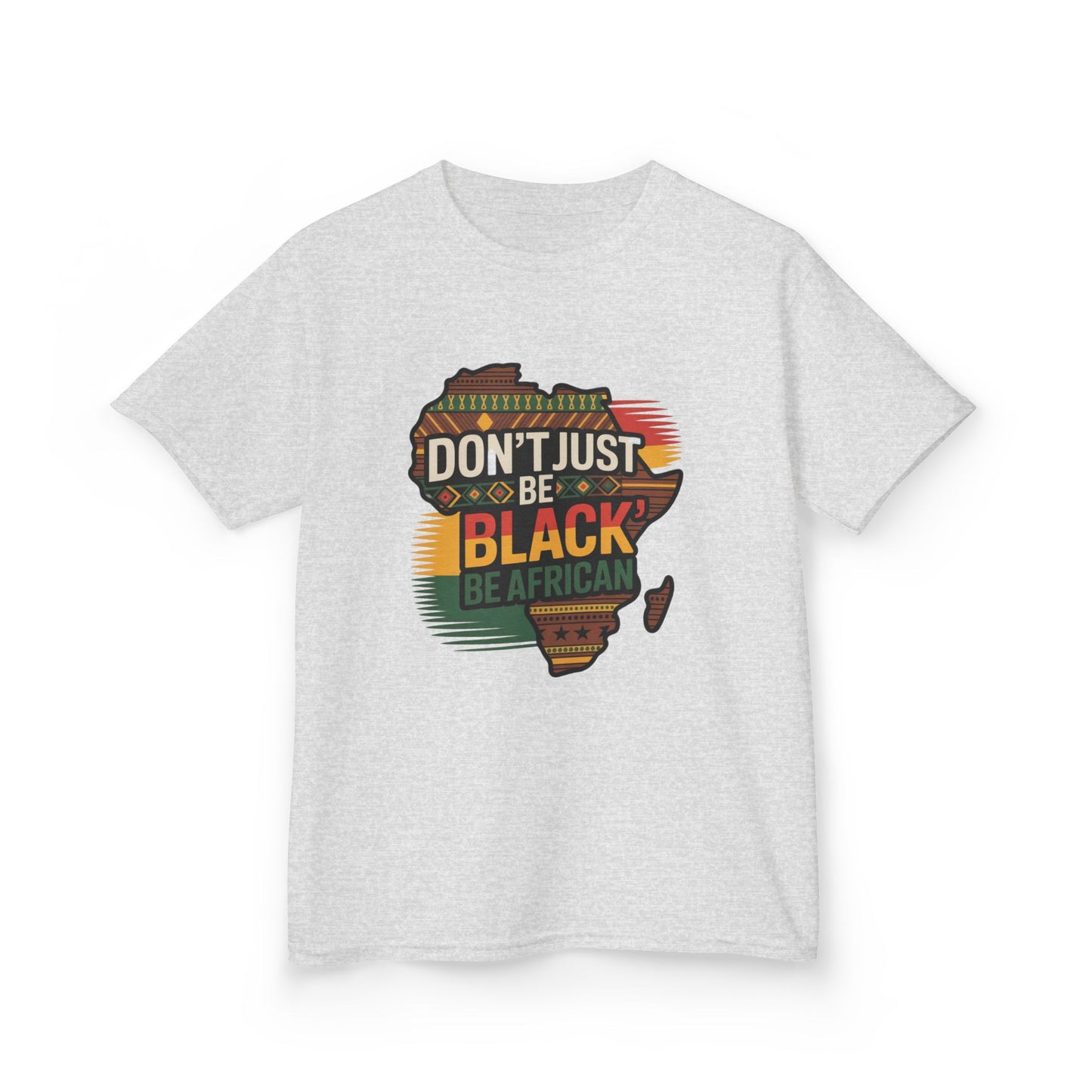 African Pride Kids Tee, Be African Shirt, Kids Cotton Shirt, Cultural Pride Tee, Gift for Youth, Festival Apparel
