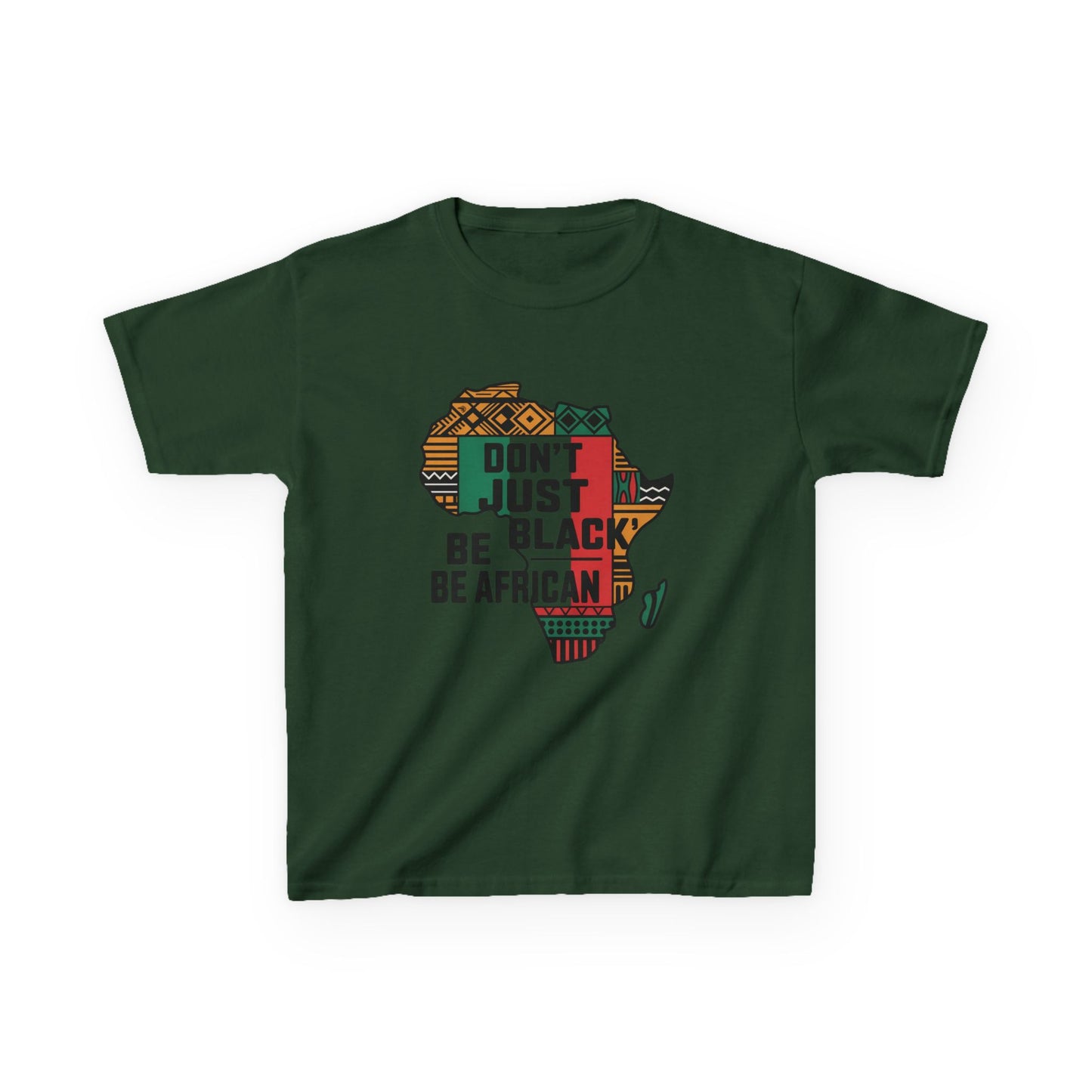 African Pride Kids Tee, Cultural Heritage Shirt, Black History Apparel, Fun Gift for Kids, Celebration of Diversity