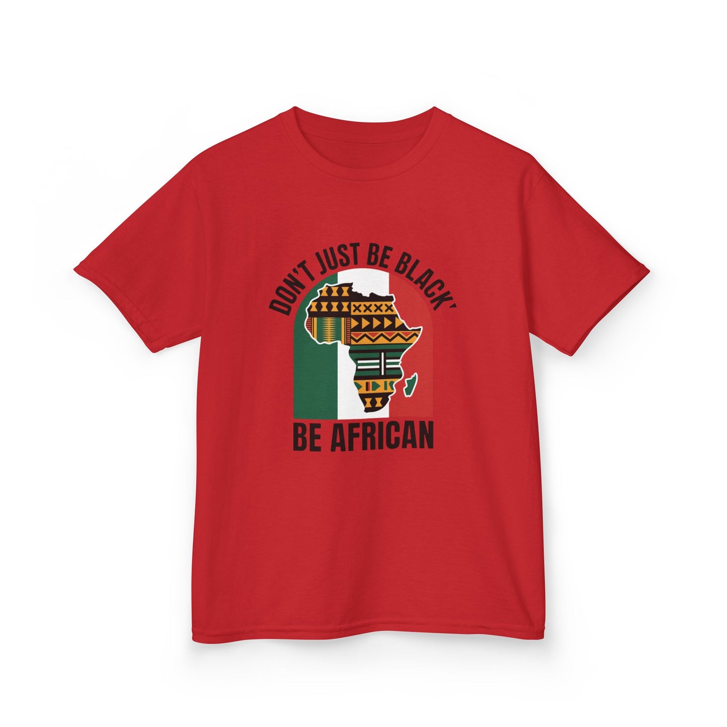 African Heritage Kids Tee, Celebrate Diversity, African Culture, Black History Month, Kids Gift, Unisex Cotton Shirt, Youth Apparel
