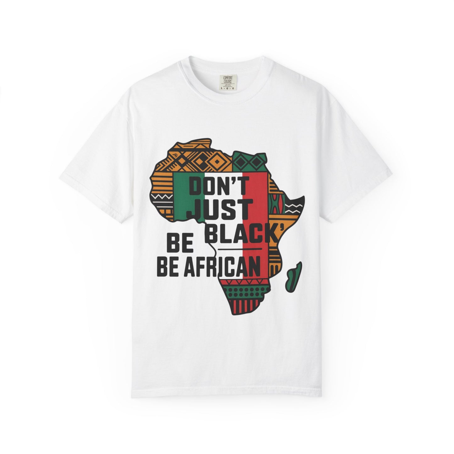 Cultural Pride T-Shirt - Unisex Garment-Dyed Tee, African Heritage Shirt, Identity Apparel, Eco-Friendly Fashion, Statement Tee