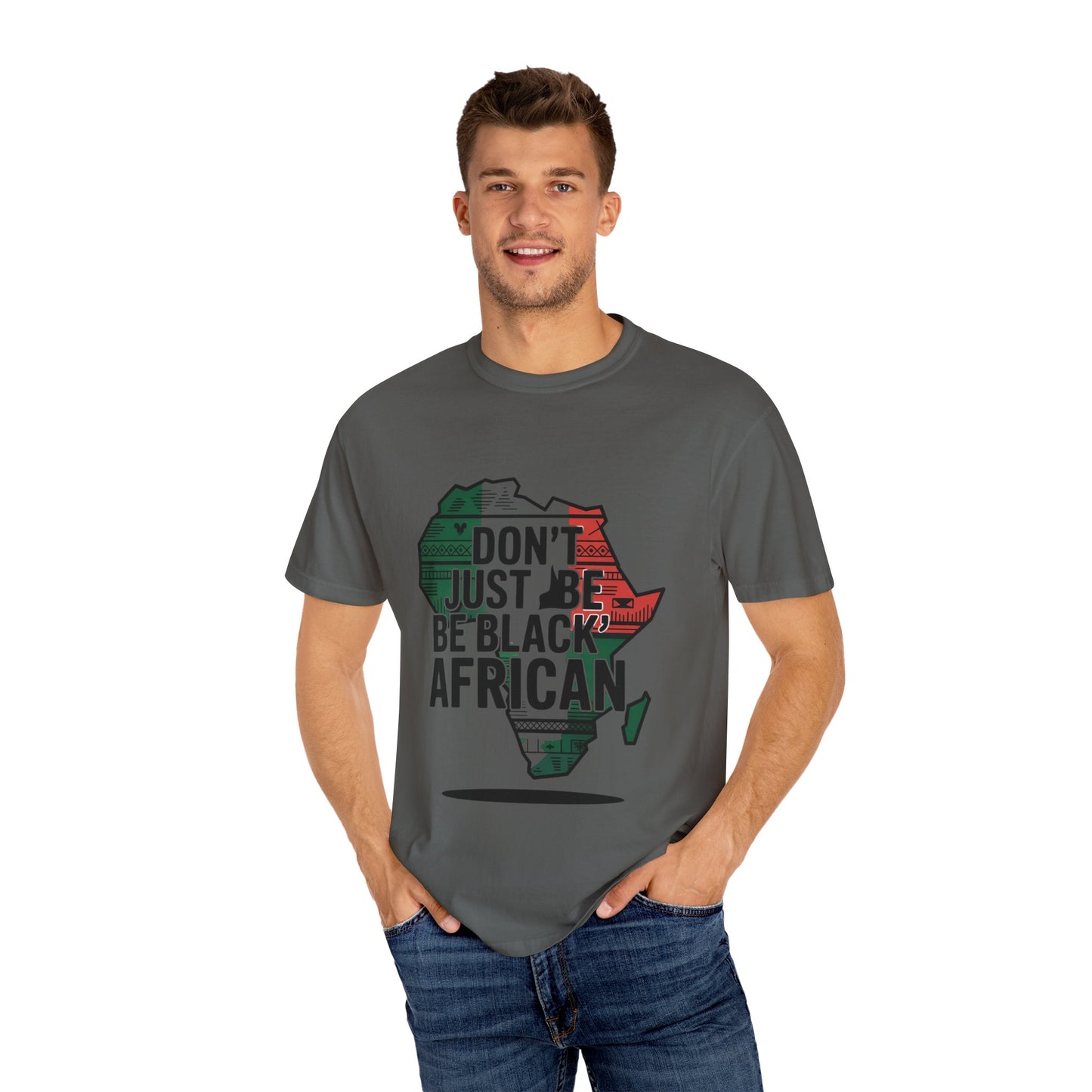 Proud African Identity T-shirt - Celebrate Heritage, Gifts for Activists, Statement Apparel, Cultural Pride, Unisex Fashion