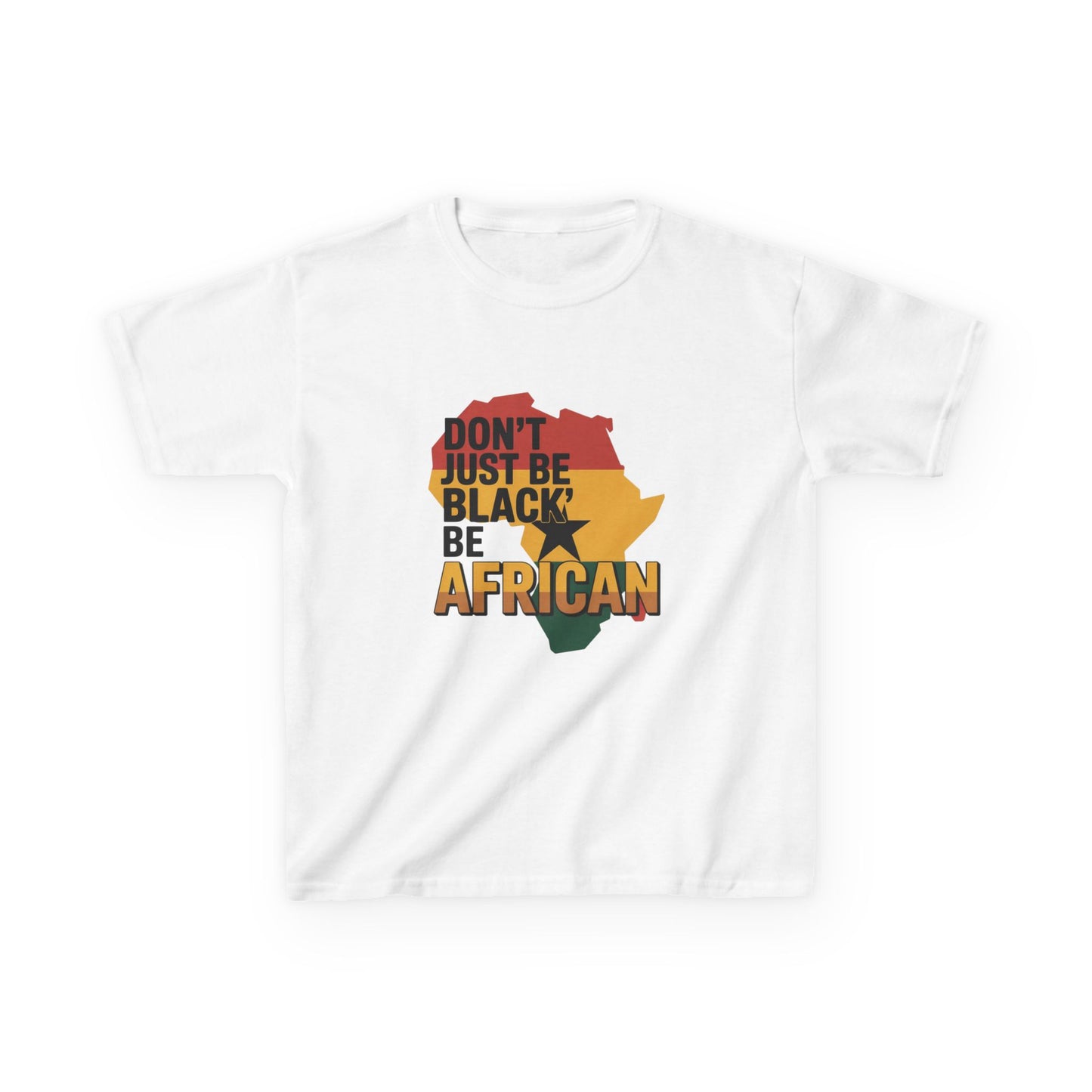 African Pride Kids Tee, Kids T-Shirt, Cultural Appreciation Gift, Black History Month Apparel, African Heritage Shirt
