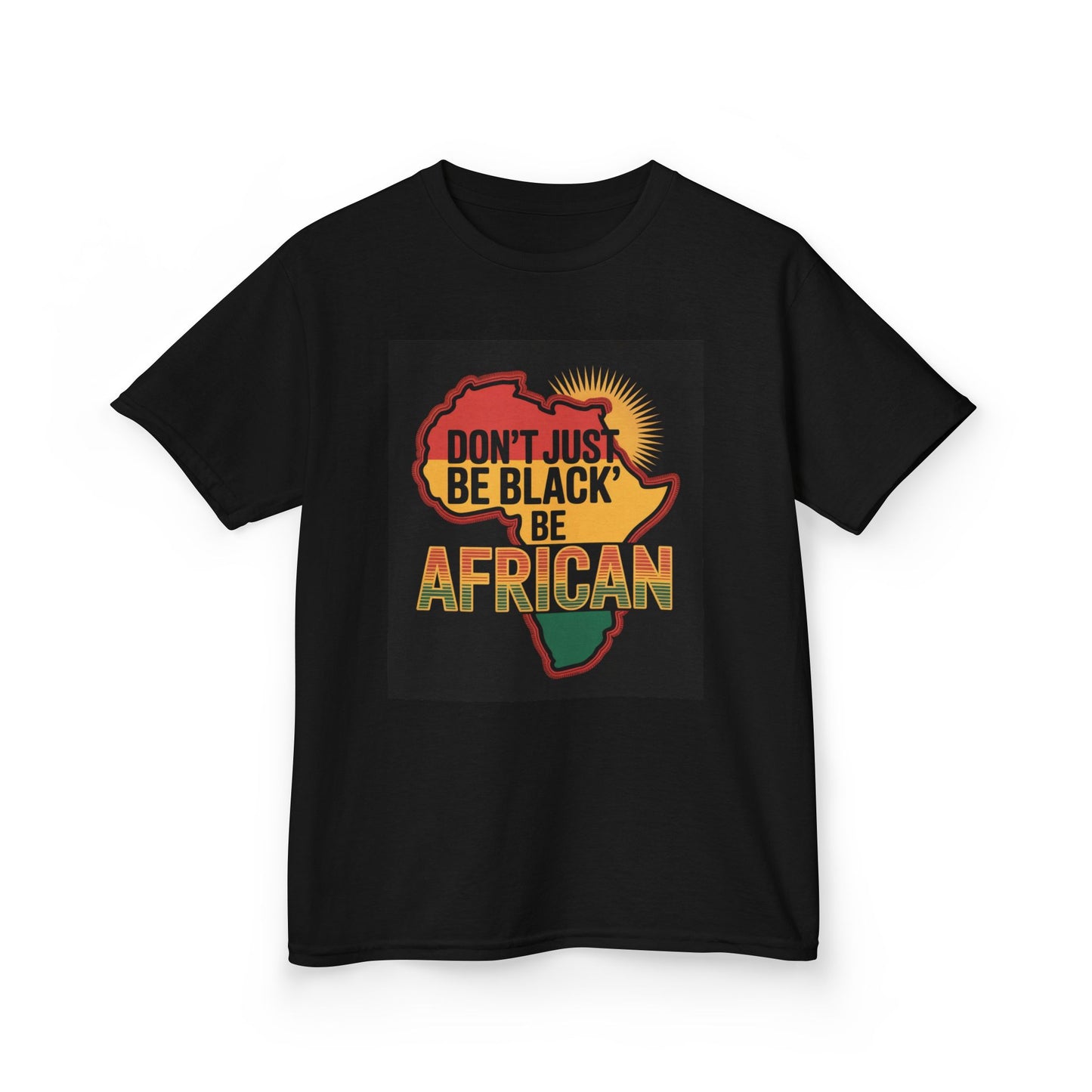 Kids African Pride Tee, Cultural Tee, Black History Month Gift, Stylish Youth Shirt, Empowerment Top, Educational Apparel