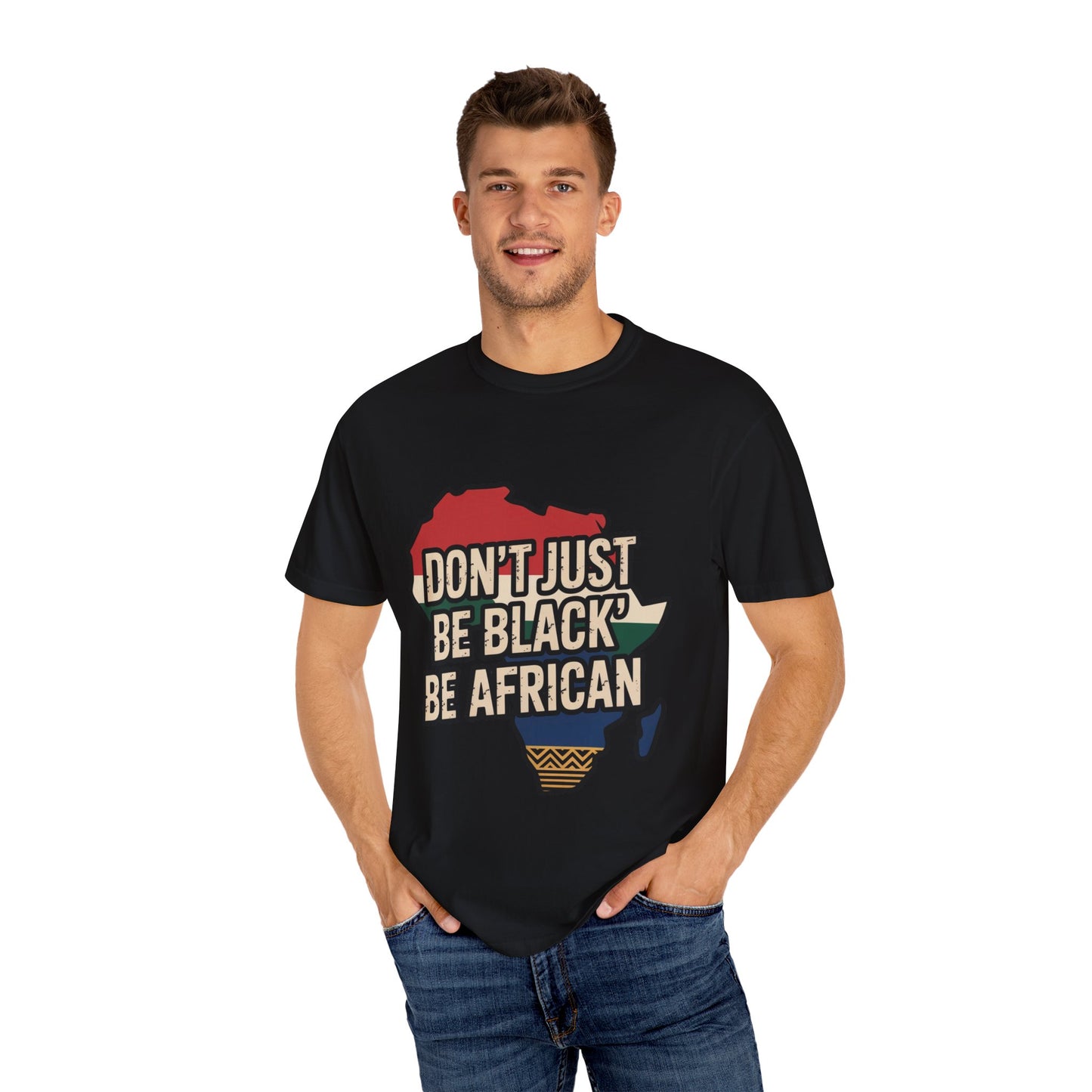 African Pride Unisex T-Shirt, Cultural Tee, Inspirational Apparel, Ethnic Gift, Everyday Wear, Identity Statement Shirt