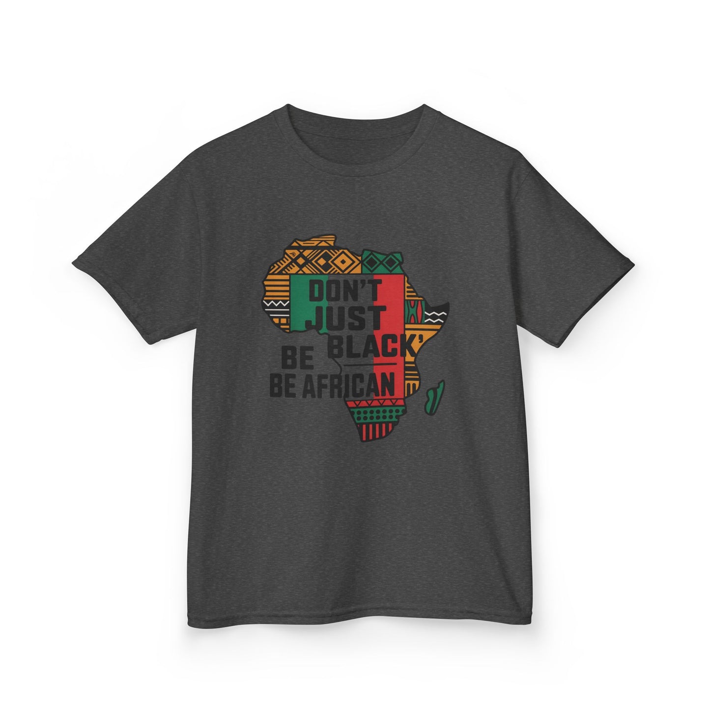 African Pride Kids Tee, Cultural Heritage Shirt, Black History Apparel, Fun Gift for Kids, Celebration of Diversity