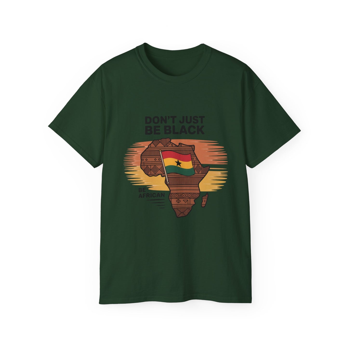 Be African Tee: Unisex Ultra Cotton Shirt Celebrating Heritage, Perfect for Cultural Events, Festivals, Everyday Wear, Gifts