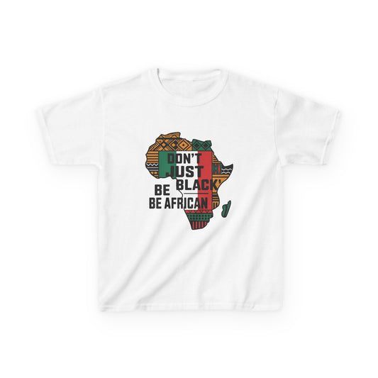 African Pride Kids Tee, Cultural Heritage Shirt, Black History Apparel, Fun Gift for Kids, Celebration of Diversity