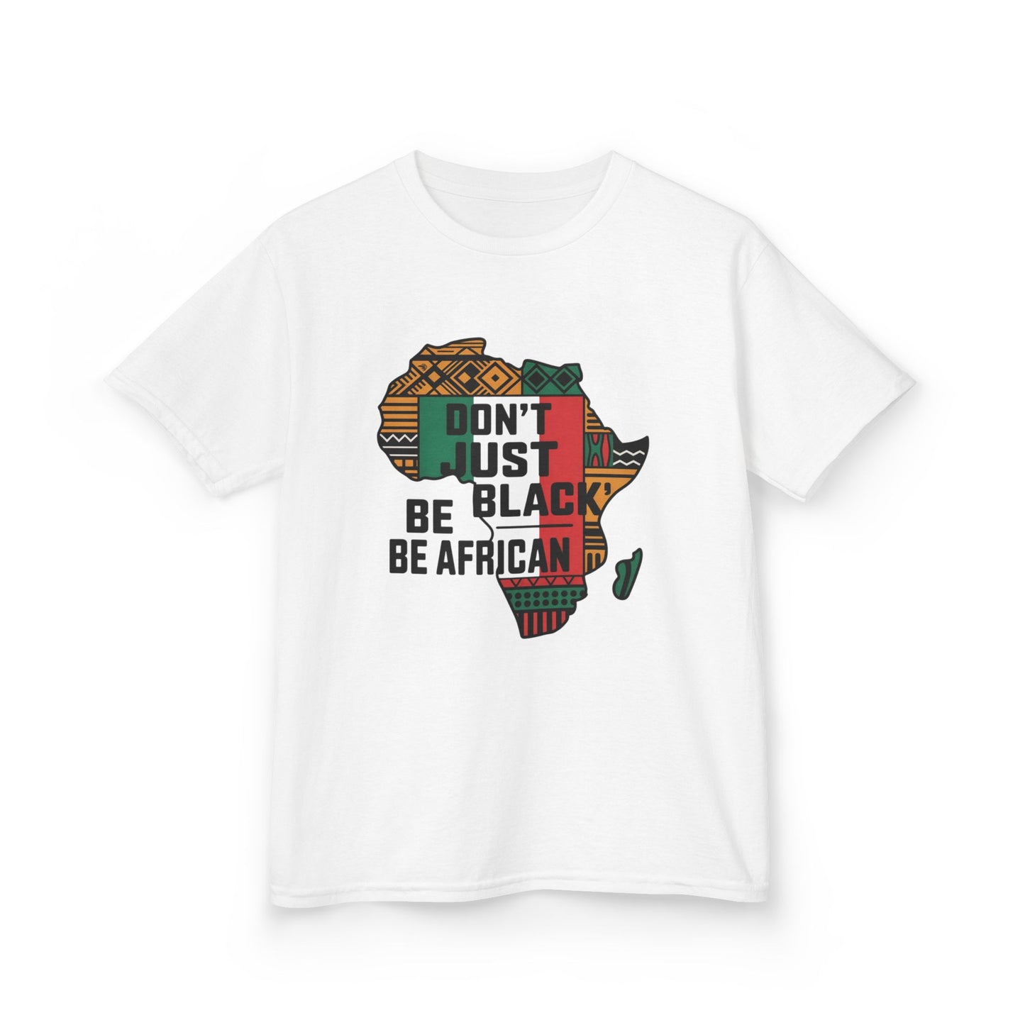 African Pride Kids Tee, Cultural Heritage Shirt, Black History Apparel, Fun Gift for Kids, Celebration of Diversity