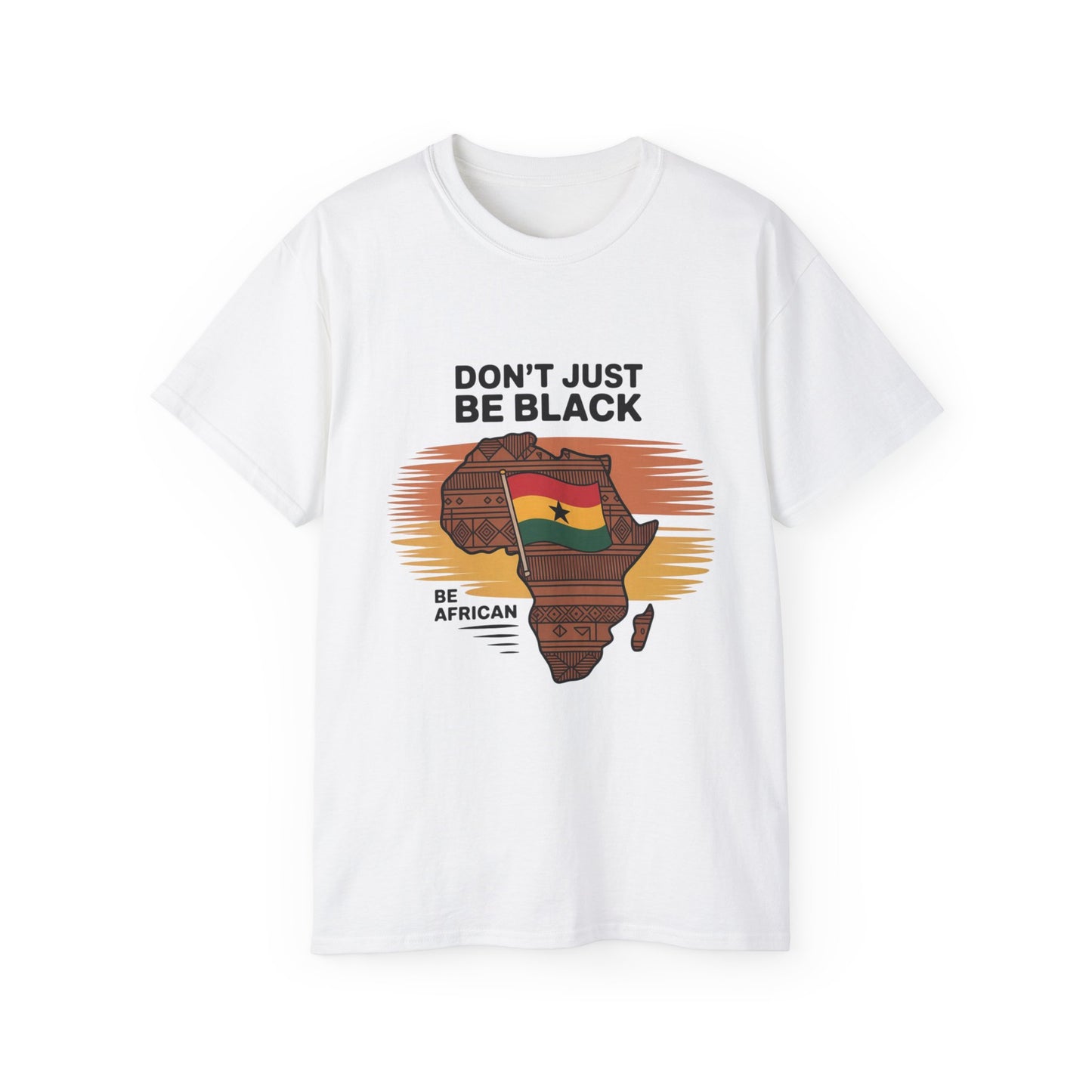 Be African Tee: Unisex Ultra Cotton Shirt Celebrating Heritage, Perfect for Cultural Events, Festivals, Everyday Wear, Gifts