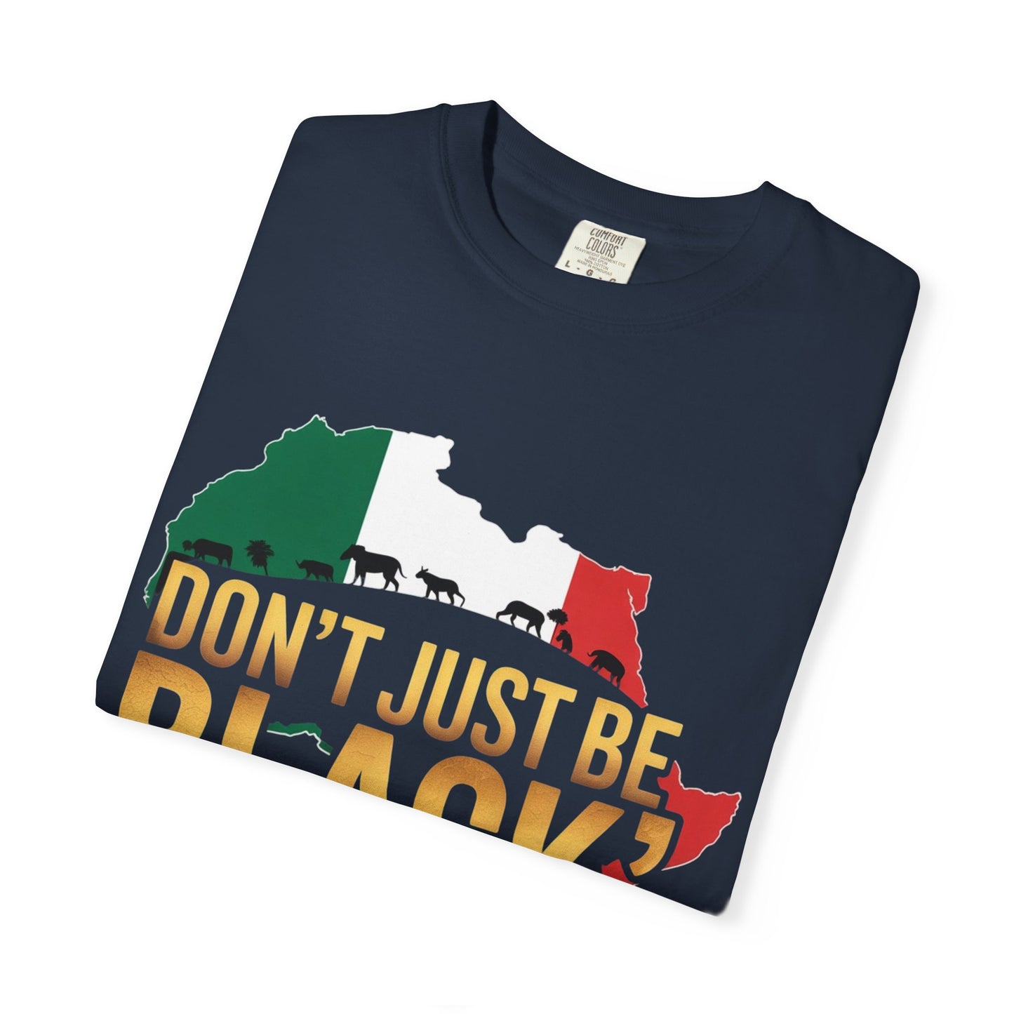 African Pride T-Shirt - Celebrate Heritage, Unisex Garment-Dyed Tee, Unique African Apparel, Statement Shirt, Gifts for Culture Lovers