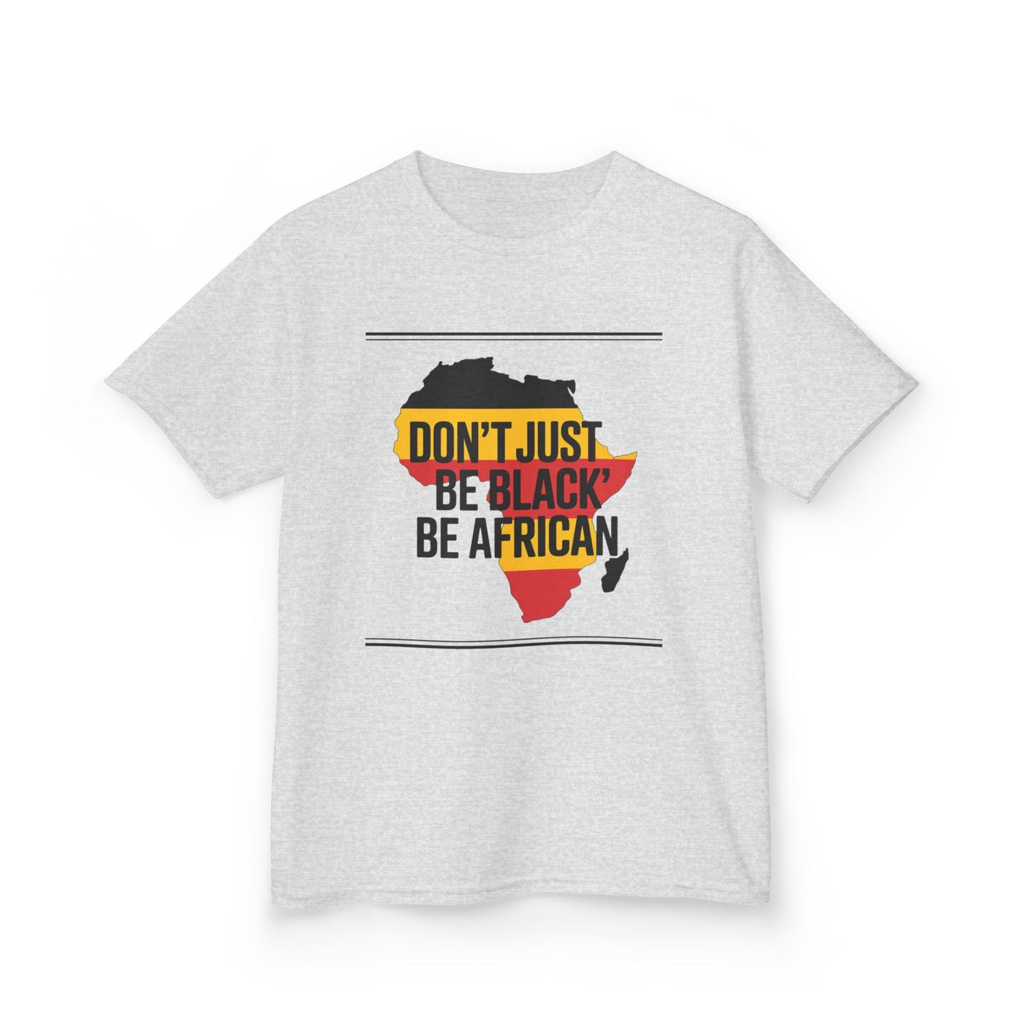 Kids Inspirational Tee, Youth African Pride Shirt, Be African Tee, Unisex Cotton T-Shirt, Cultural Identity Apparel