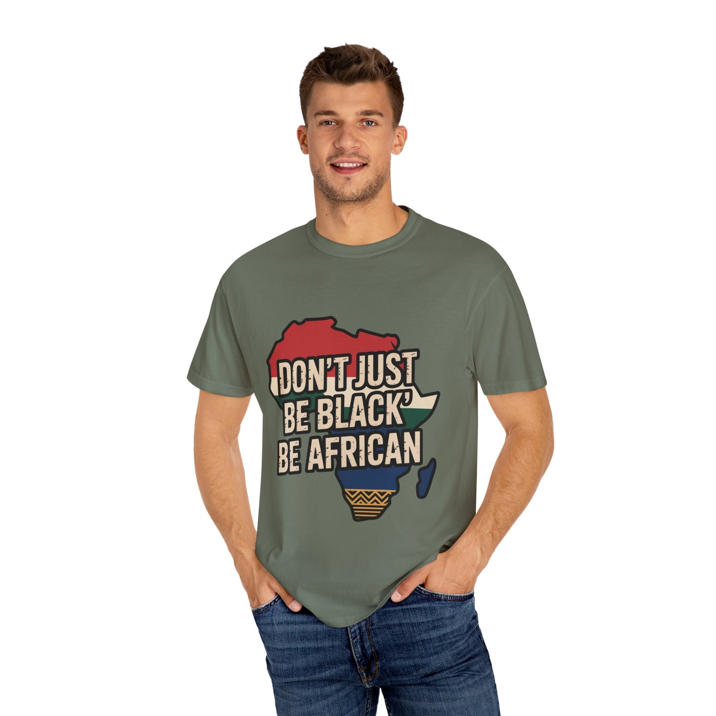 African Pride Unisex T-Shirt, Cultural Tee, Inspirational Apparel, Ethnic Gift, Everyday Wear, Identity Statement Shirt