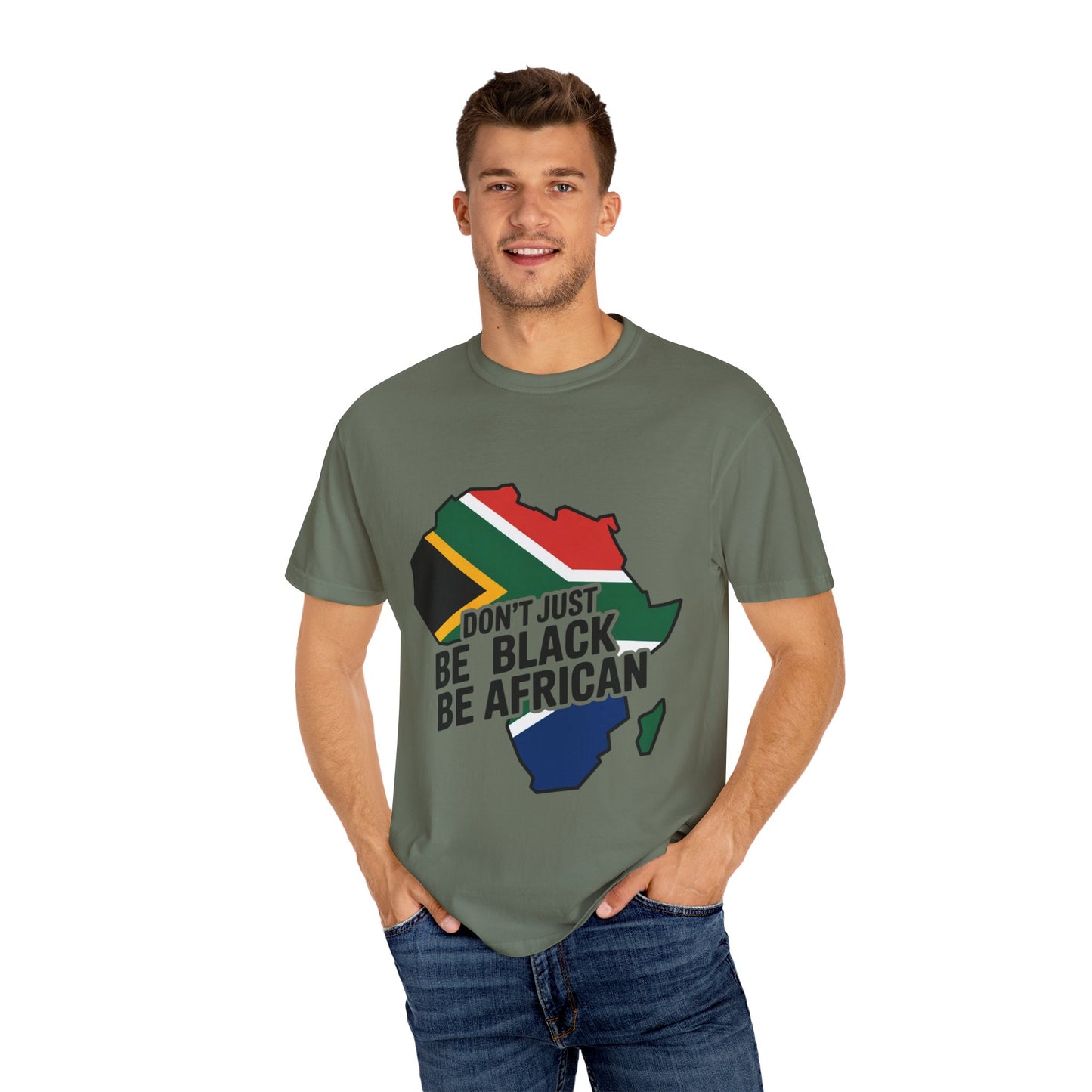 African Pride T-Shirt, Unisex Garment-Dyed Tee, Heritage Apparel, Afrocentric Fashion, Cultural Statement Shirt